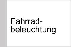 Fahrradbeleuchtung